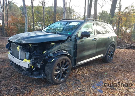 2021 Kia Sorento Sx Prestige z USA, uszkodzony, nr VIN 5XYRKDLF7MG027625